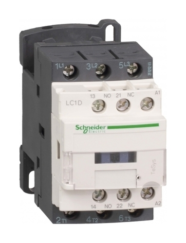 Контактор Schneider Electric TeSys LC1D 3P 9А 440/230В AC 4кВт