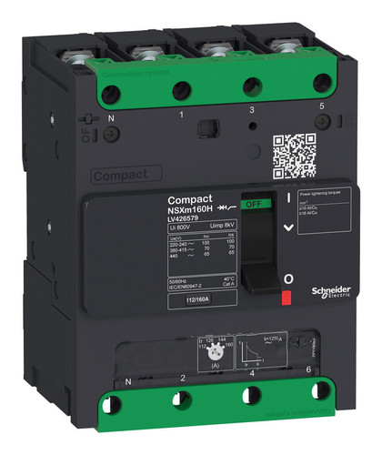 Силовой автомат Schneider Electric Compact NSXm, 16кА, 4P, 25А