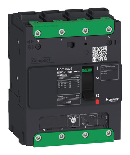 Силовой автомат Schneider Electric Compact NSXm, 25кА, 4P, 16А