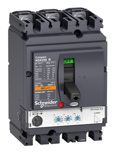 Силовой автомат Schneider Electric Compact NSX, 200кА, 3P, 25А