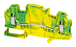 Клемма для заземления с винтовым зажимом TERMINAL 6 мм², желто-зеленый, NSYTRV62TTPE